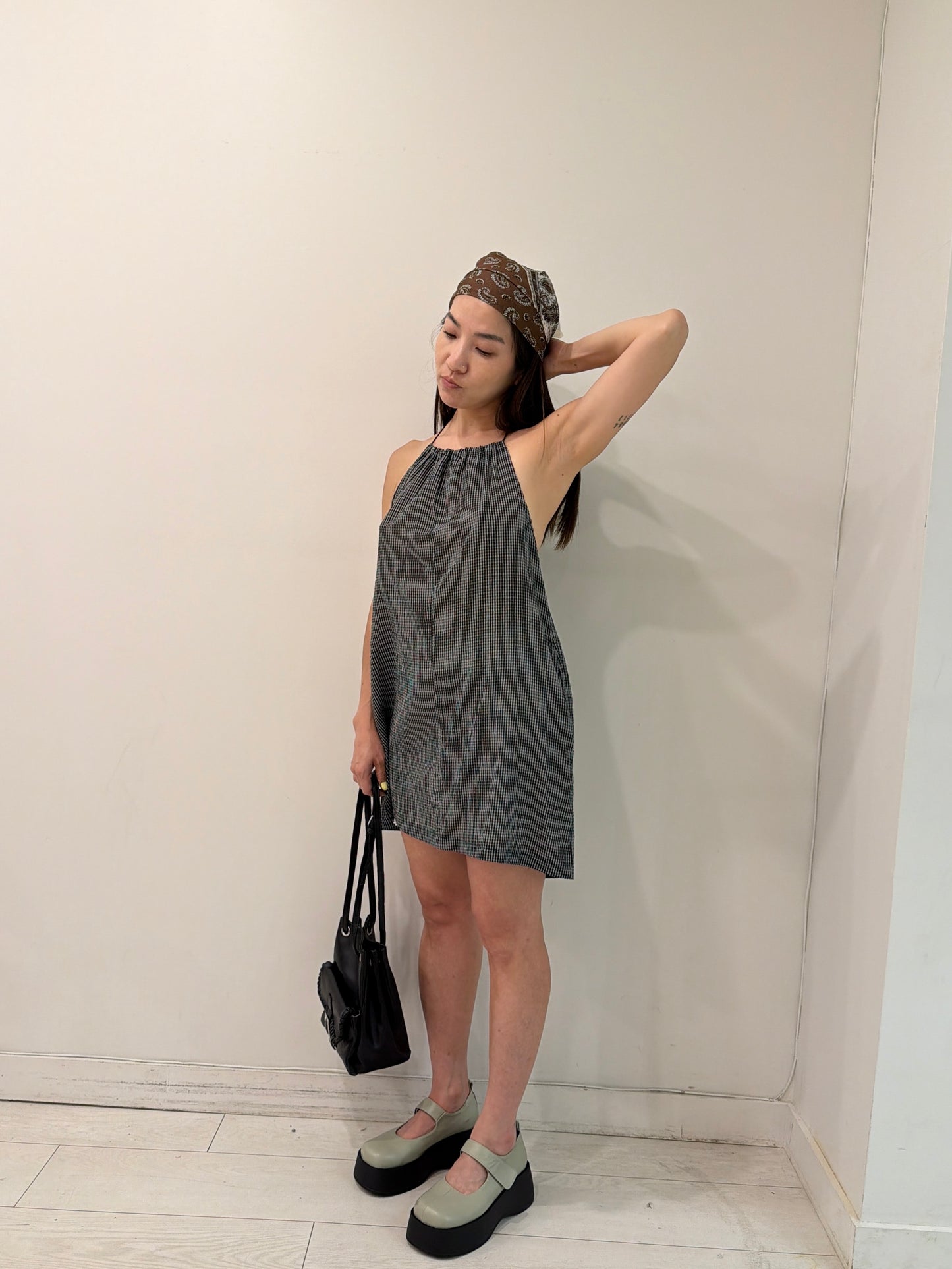 GEMMA Faux-leather bucket bag