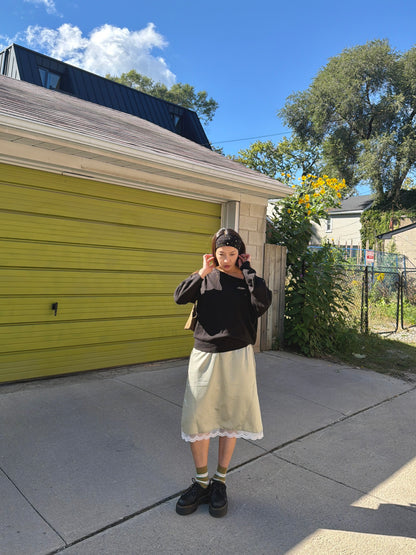 ROSIE Satin skirt