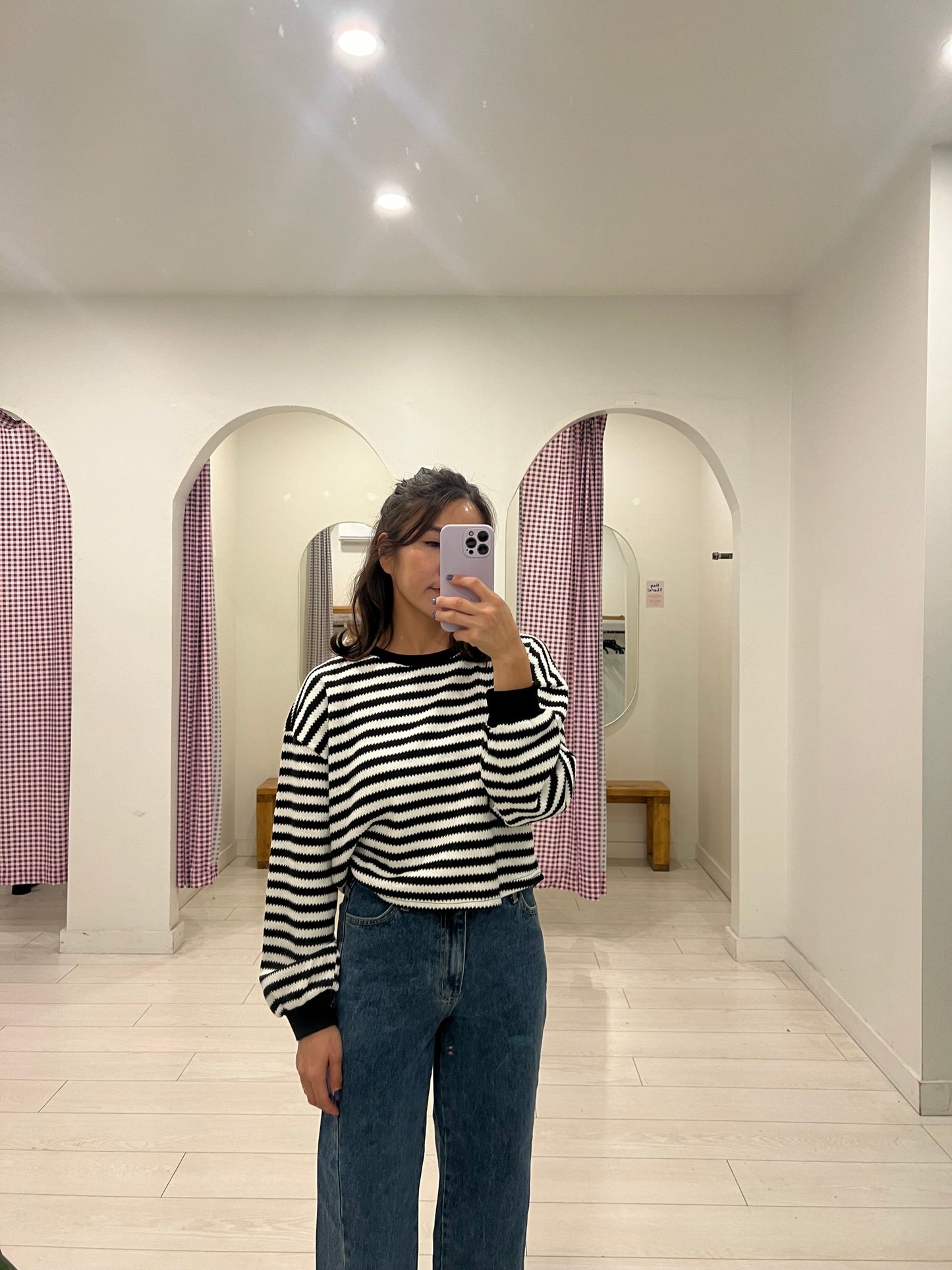 GEORGIA Stripe sweater