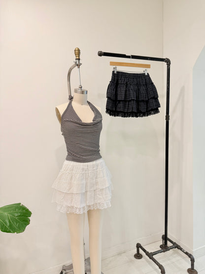 YANNY Mini tiered skirt