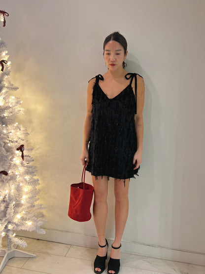 IVY Glitter fringe dress