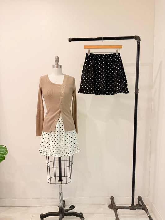 NELLA Polkadot mini skirt