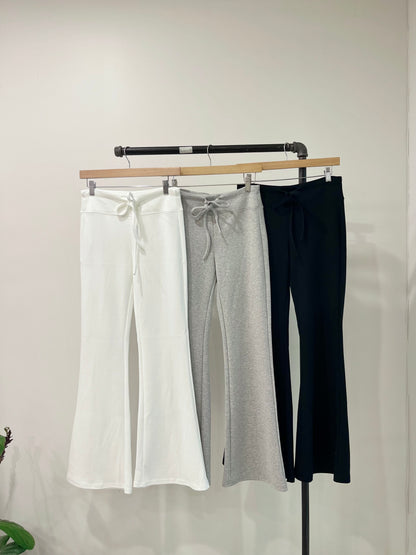 PHOEBE Low-rise bootcut lounge pants