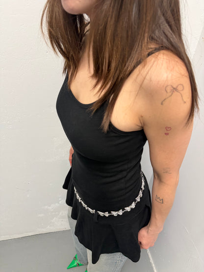 PAPILLON Butterfly chain belt