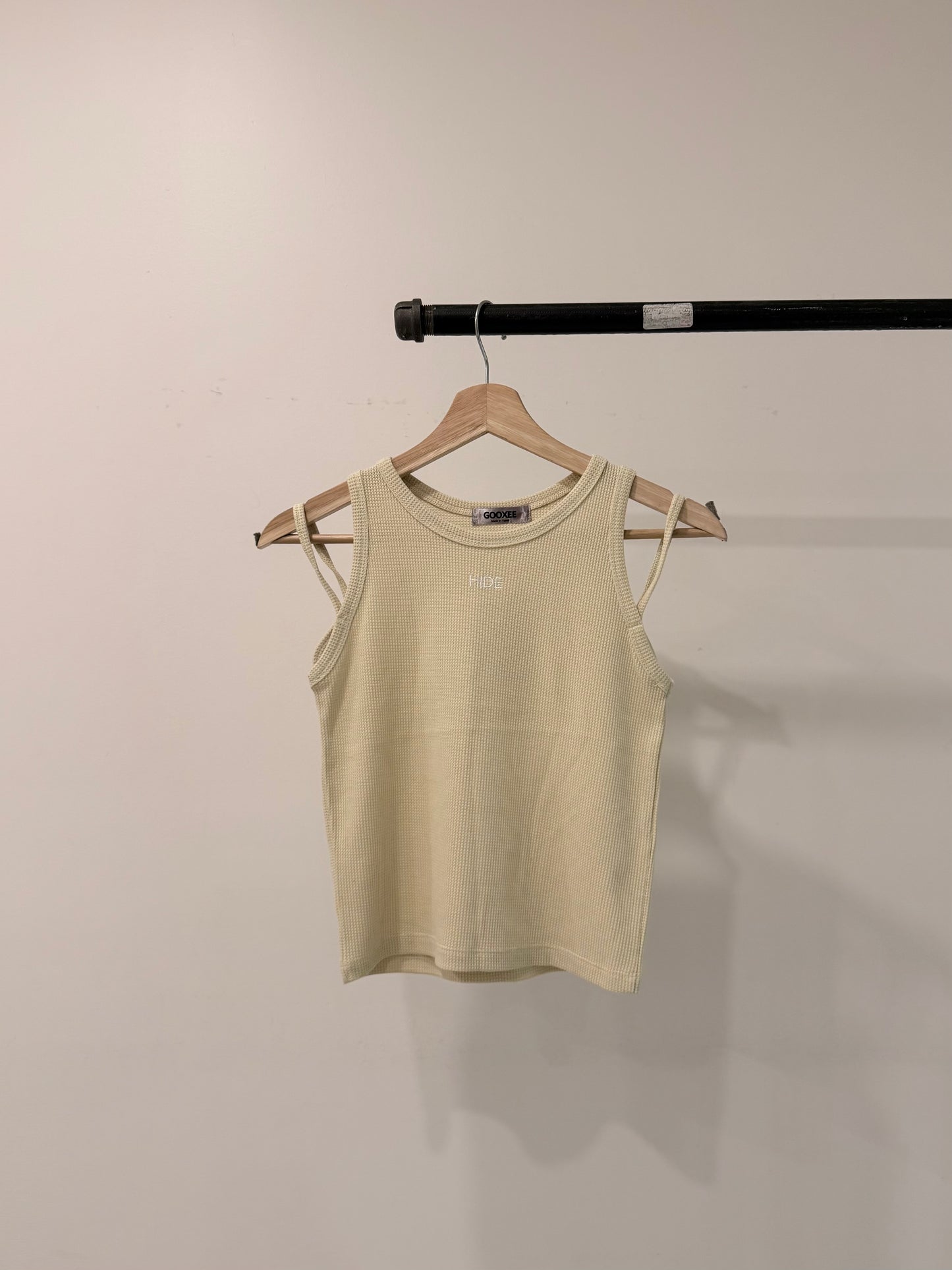 CASS Waffle ribbed tank