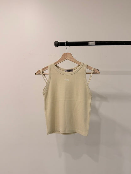 CASS Waffle ribbed tank