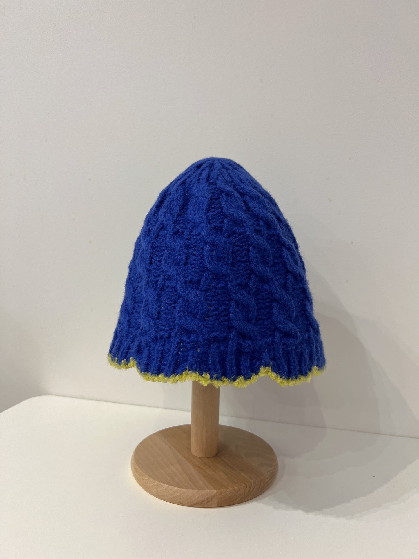 BBOKKA Cable knit bucket hat