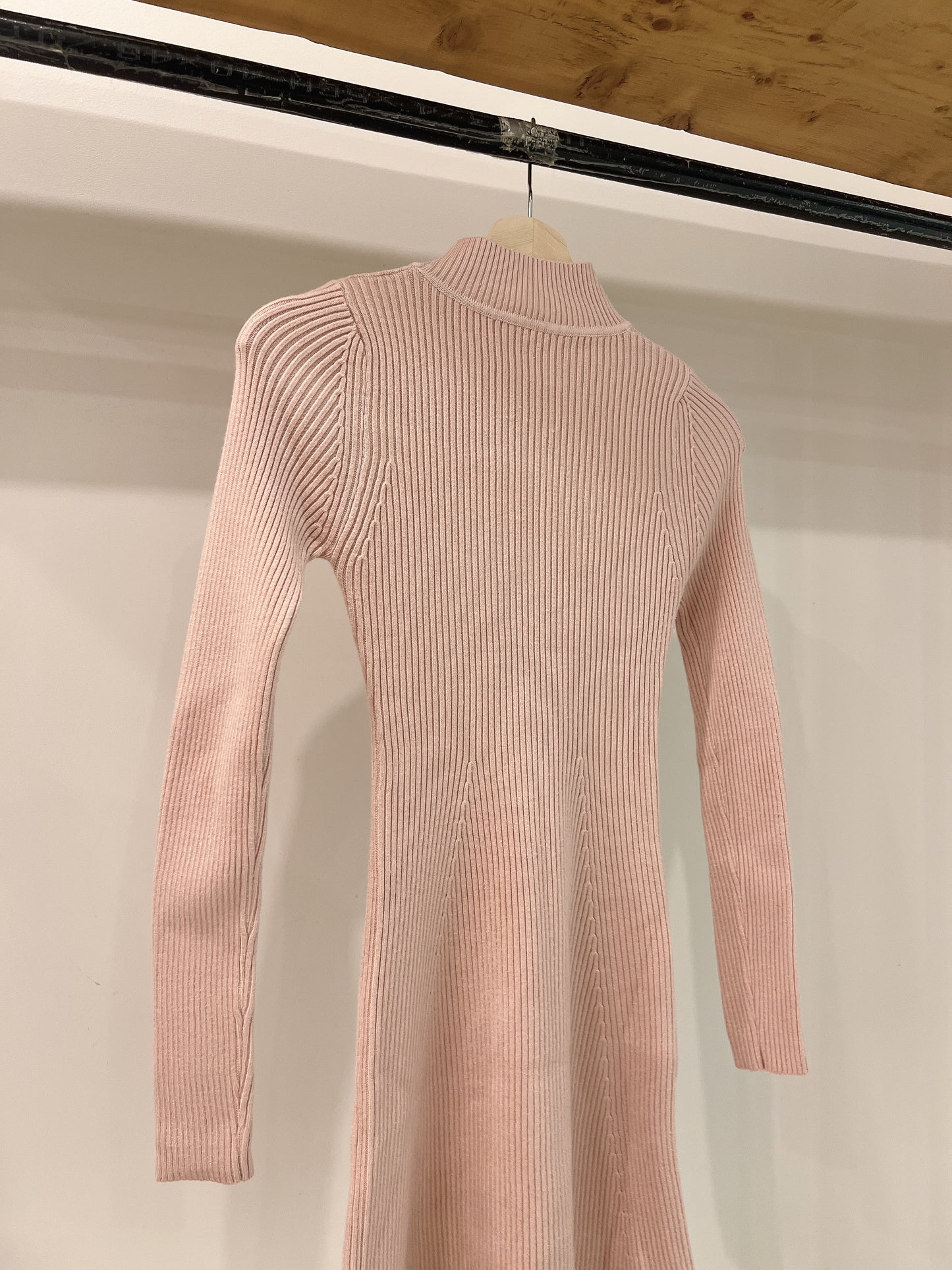 BARRE Mini turtleneck dress