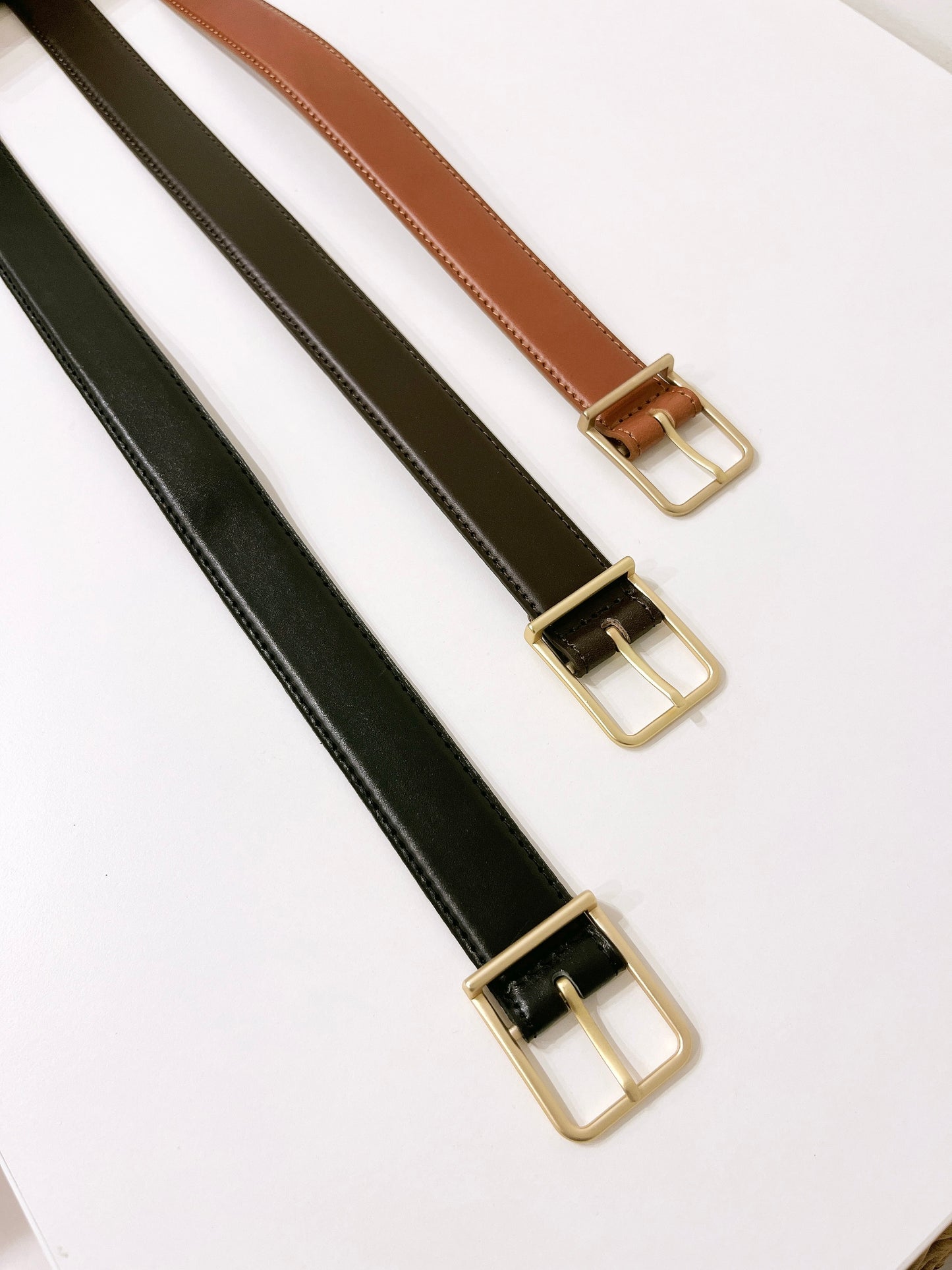 COLBY Leather belt