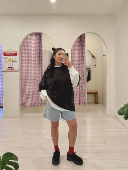 CRAY Striped boxy tee