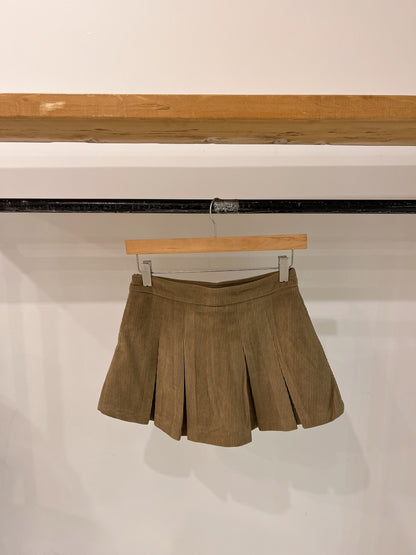 ZURL Corduroy mini skirt