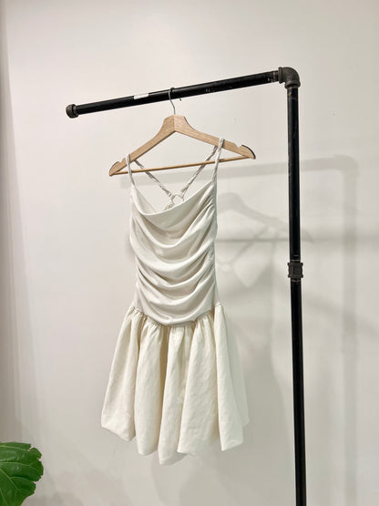 JULES Cowl-neck bubble dress