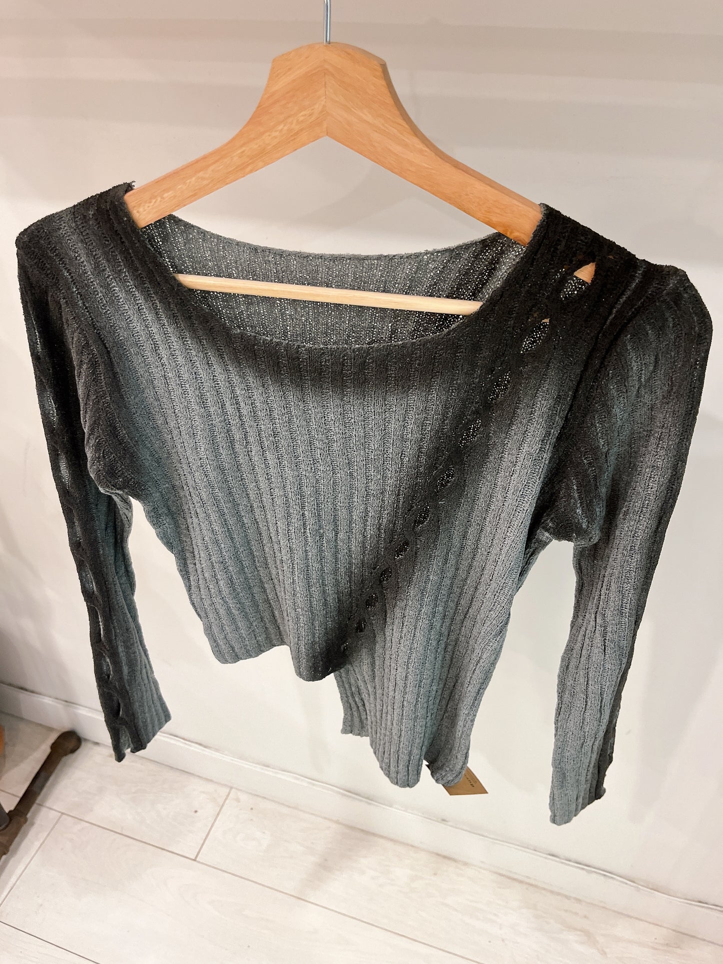 BREE Cutout knit top