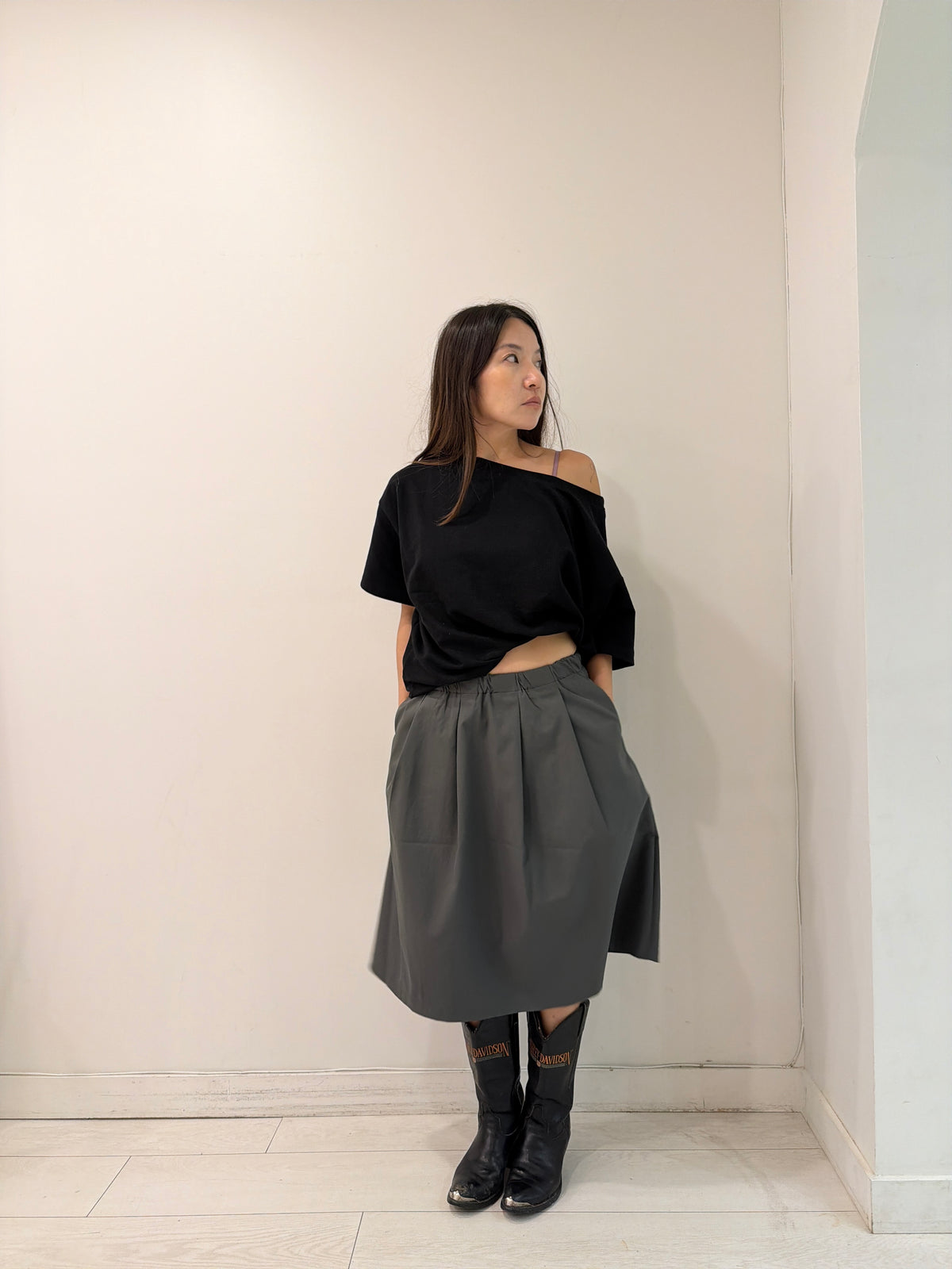 PIPER Pleated skirt