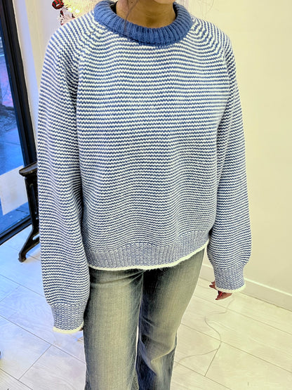 TOKU Stripe sweater