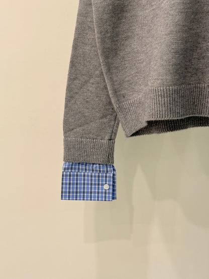 RIAN  Faux layered knit