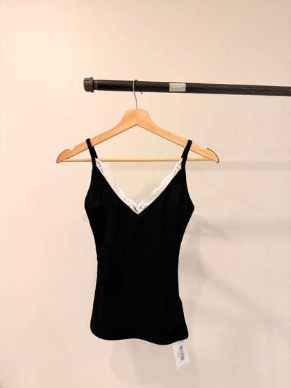 COLE Lacy neckline tanktop