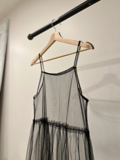 KAYA Sheer mesh dress