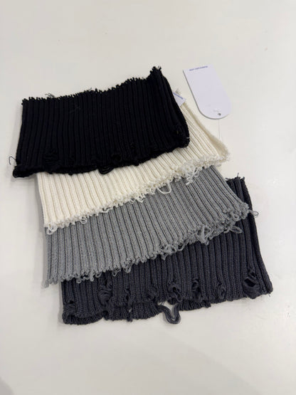 GLAS Distressed knit headband