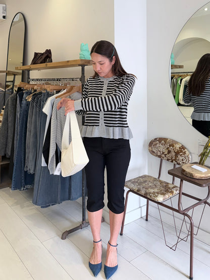 ANNIE Frill cardigan