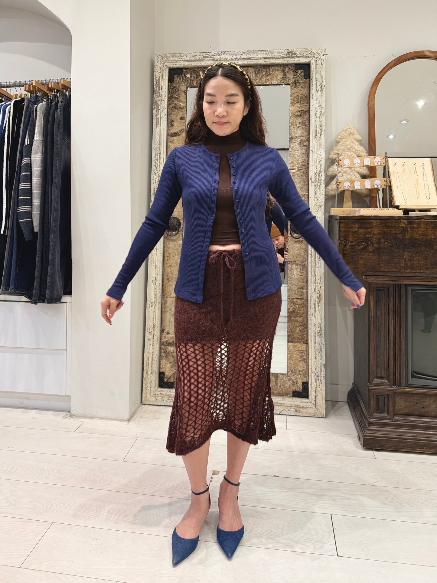 MARIAH Crochet skirt