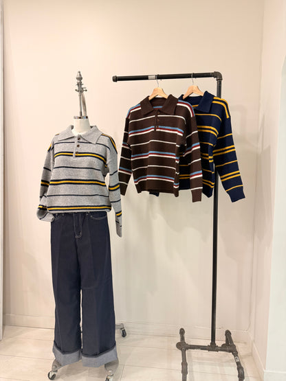 NEAT Oversized striped sweater