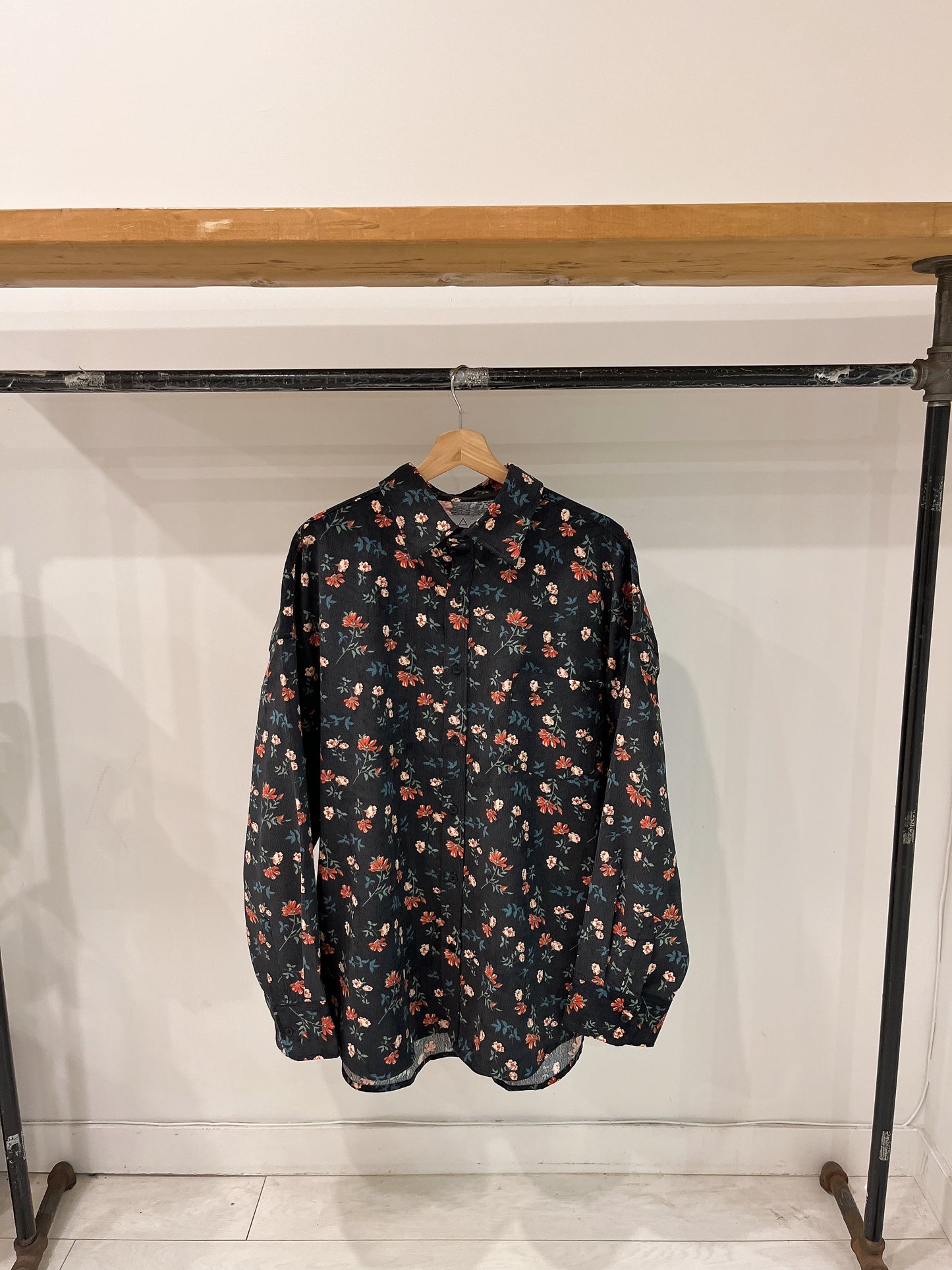 RANTON Floral corduroy shirt