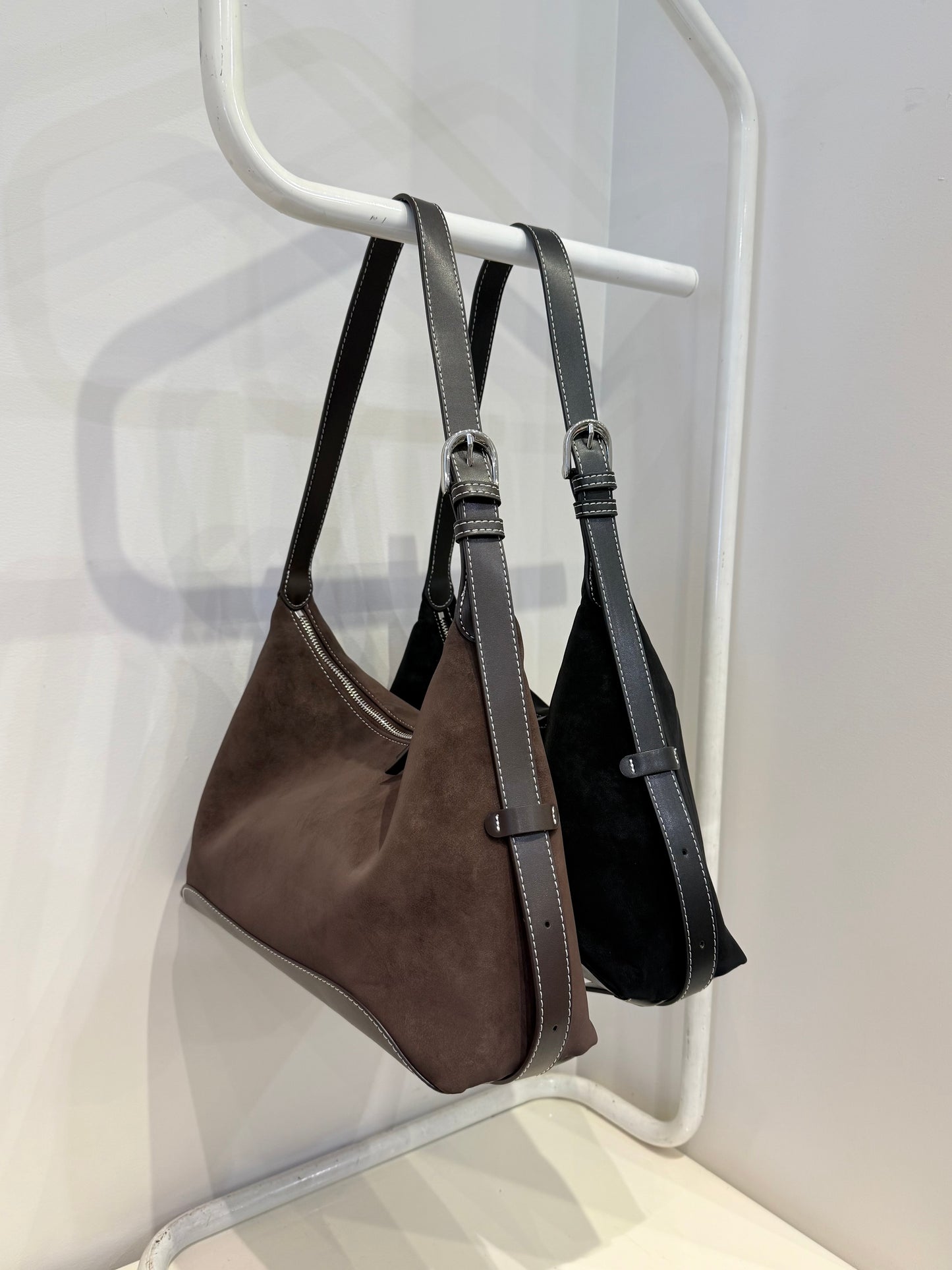 BOBBY Vegan leather shoulder bag