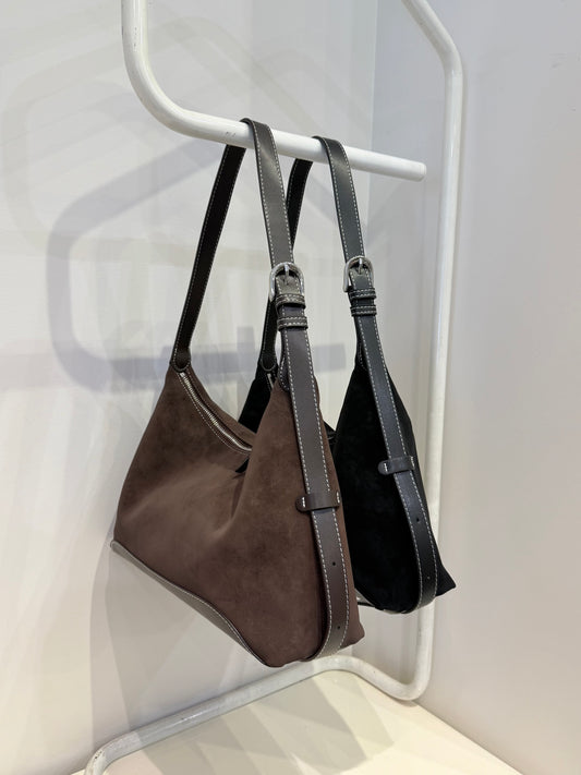 BOBBY Vegan leather shoulder bag