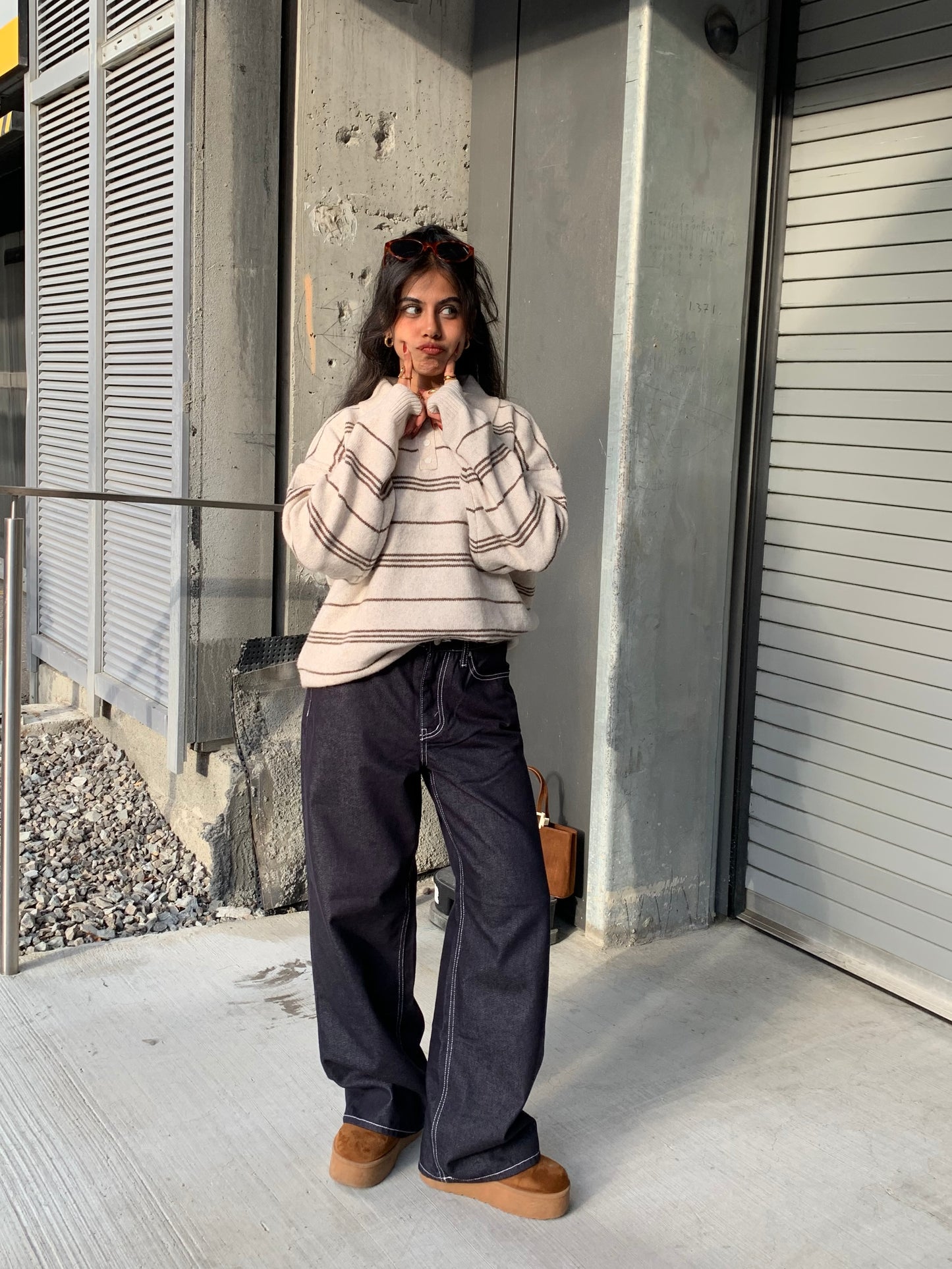 HOPE Collared sweater