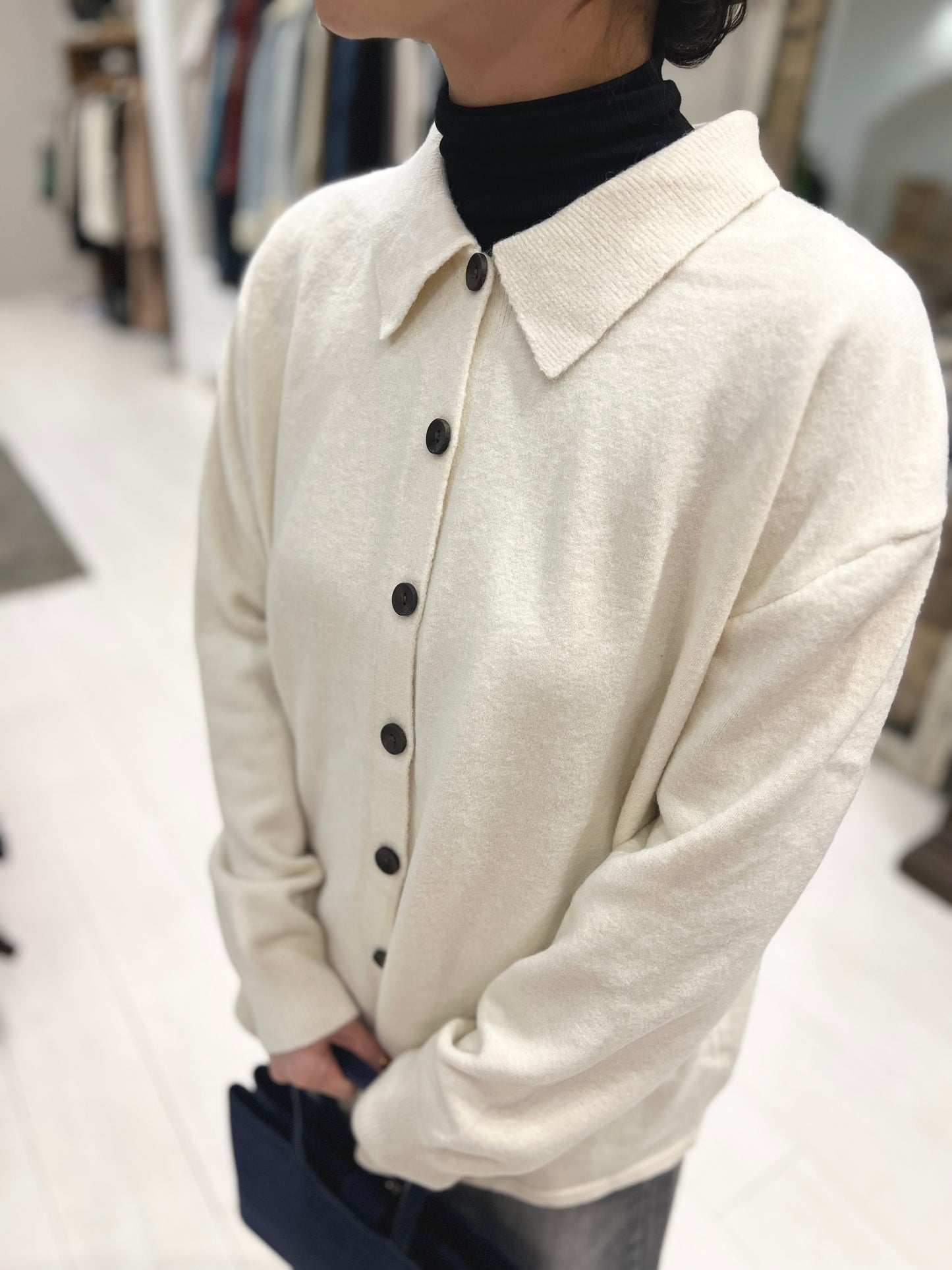 WEZY Oversized knit shirt