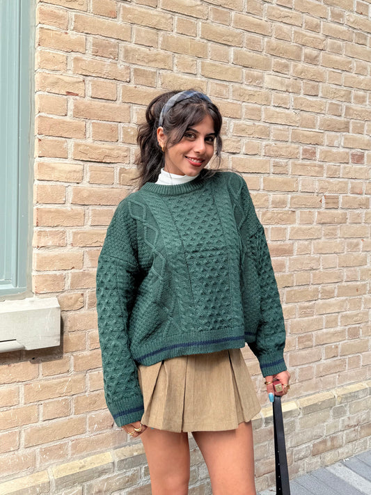 WENA Cable-knit sweater