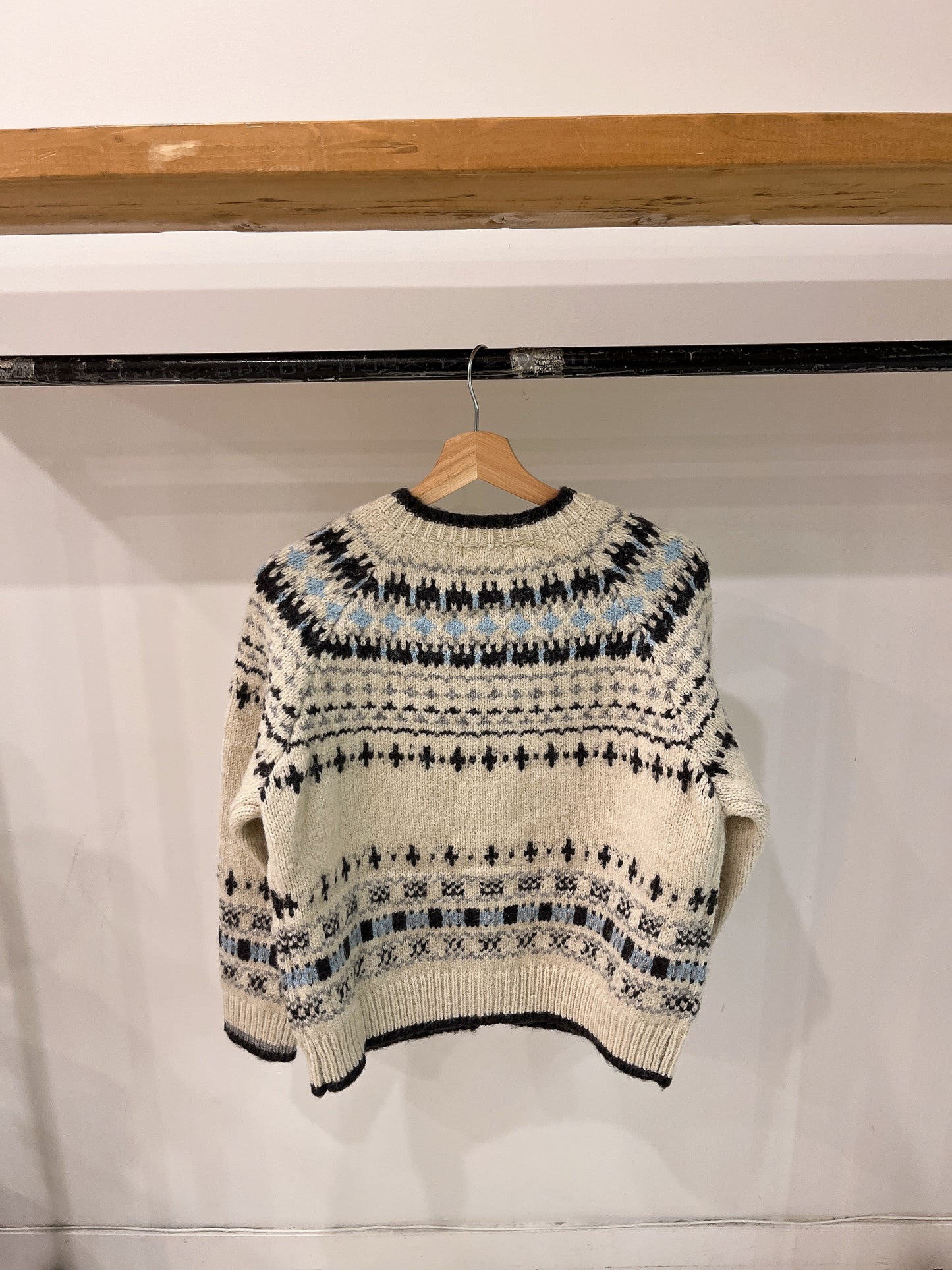 CLAIRE Fair isle cardigan