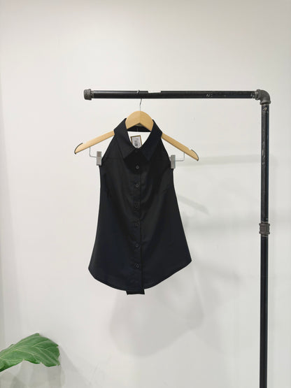 DASHA Backless halter shirt