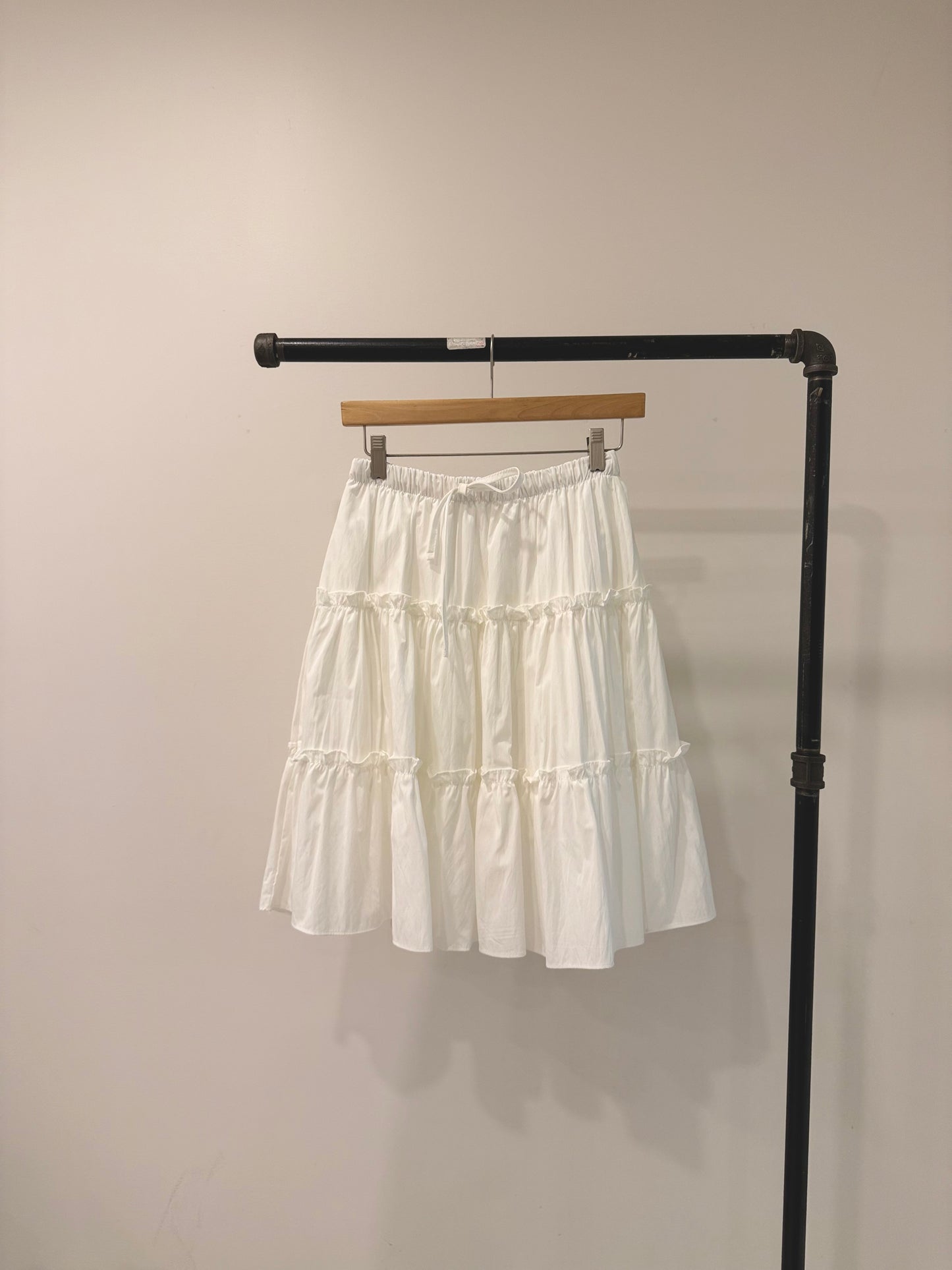 NADIA Midi tiered skirt