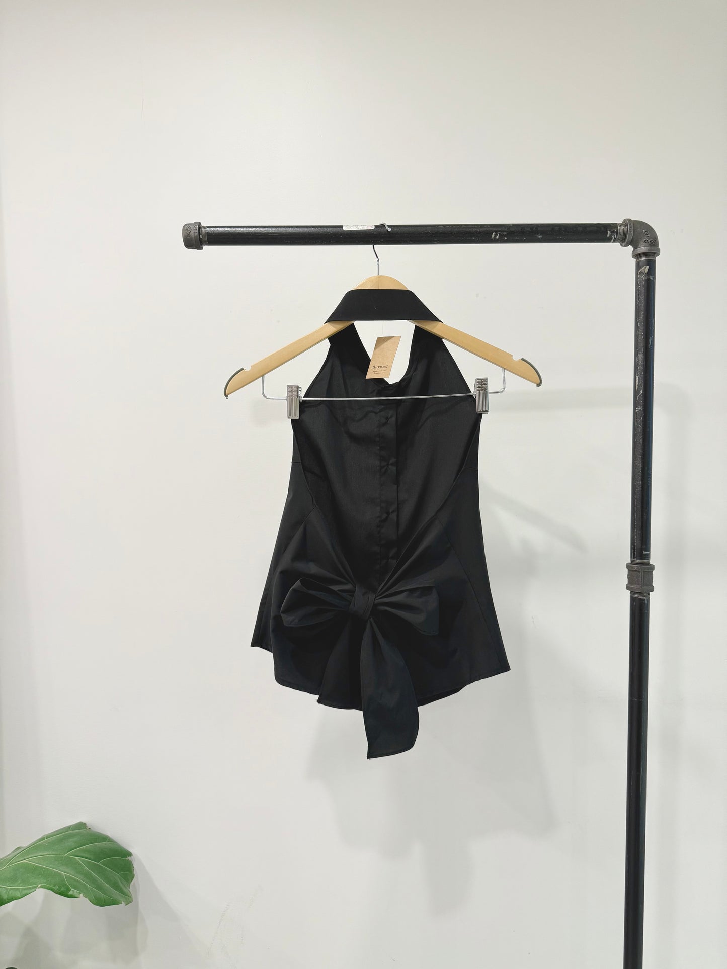 DASHA Backless halter shirt