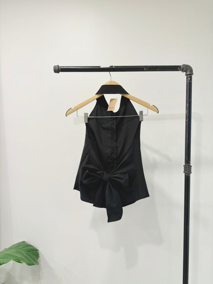 DASHA Backless halter shirt
