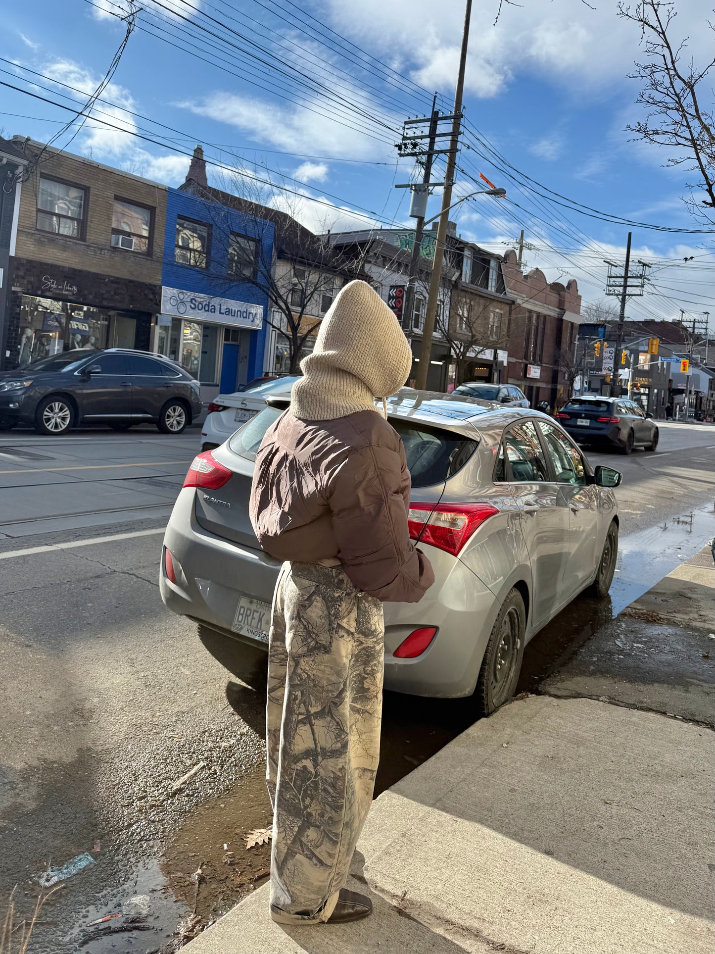 UNDER Wool blend balaclava