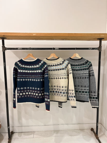 CLAIRE Fair isle cardigan