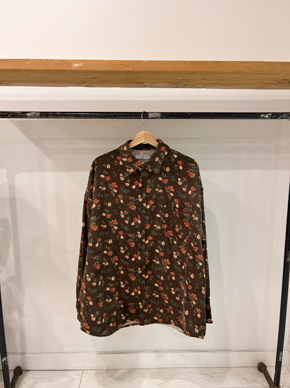 RANTON Floral corduroy shirt