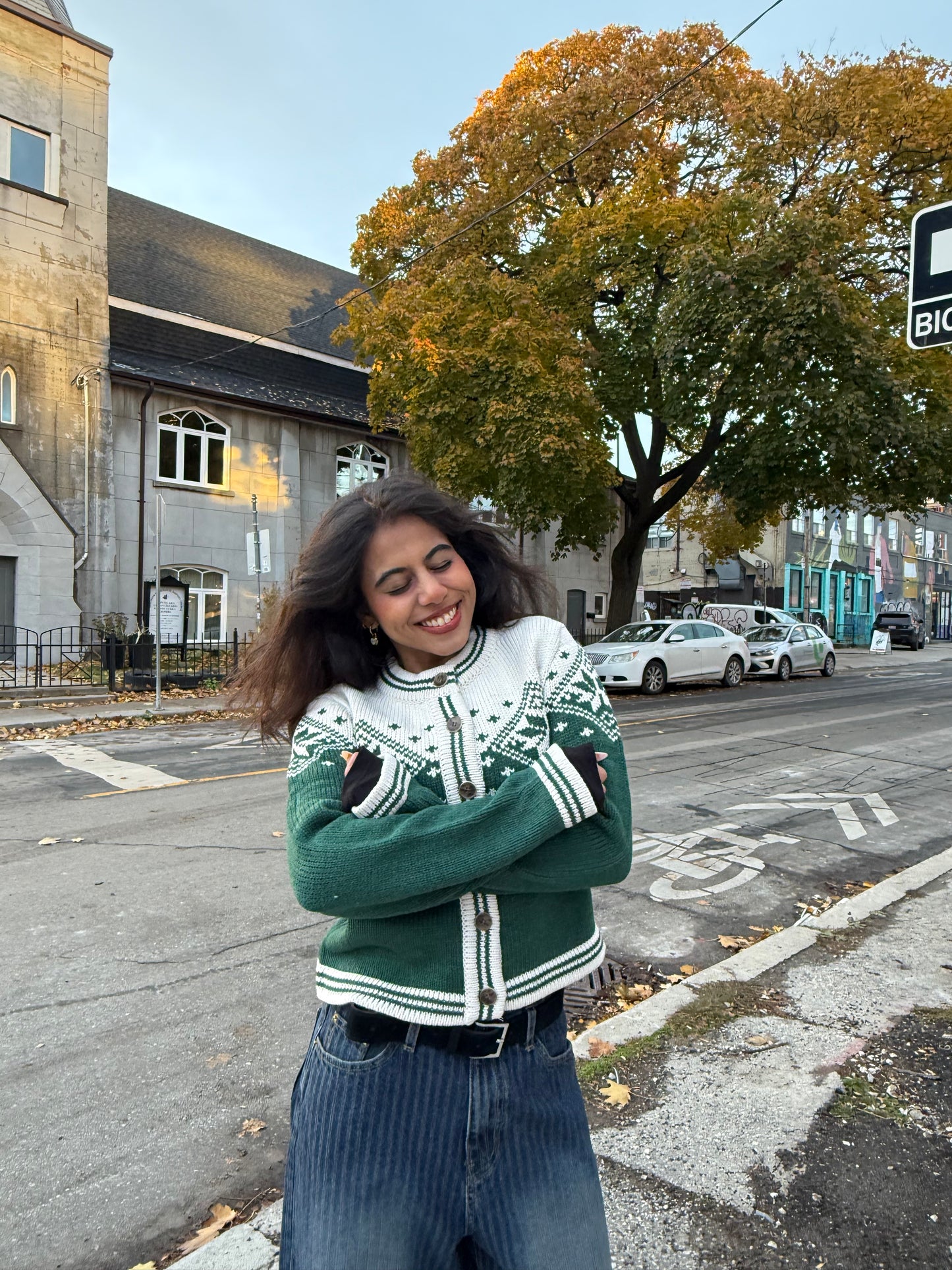 DUNE Nordic cardigan