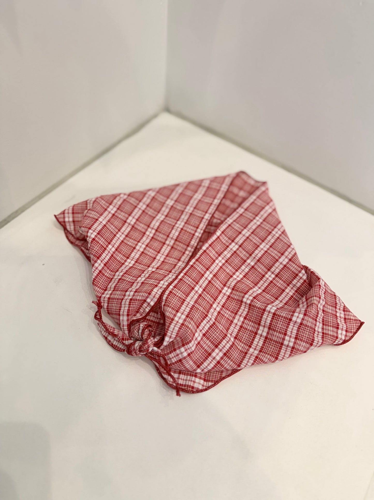 SPIN Plaid scarf