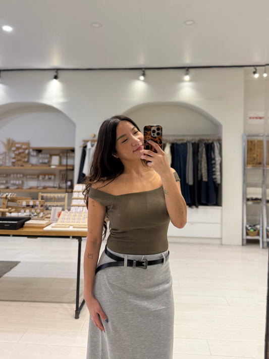 FIRE Square neckline tanktop