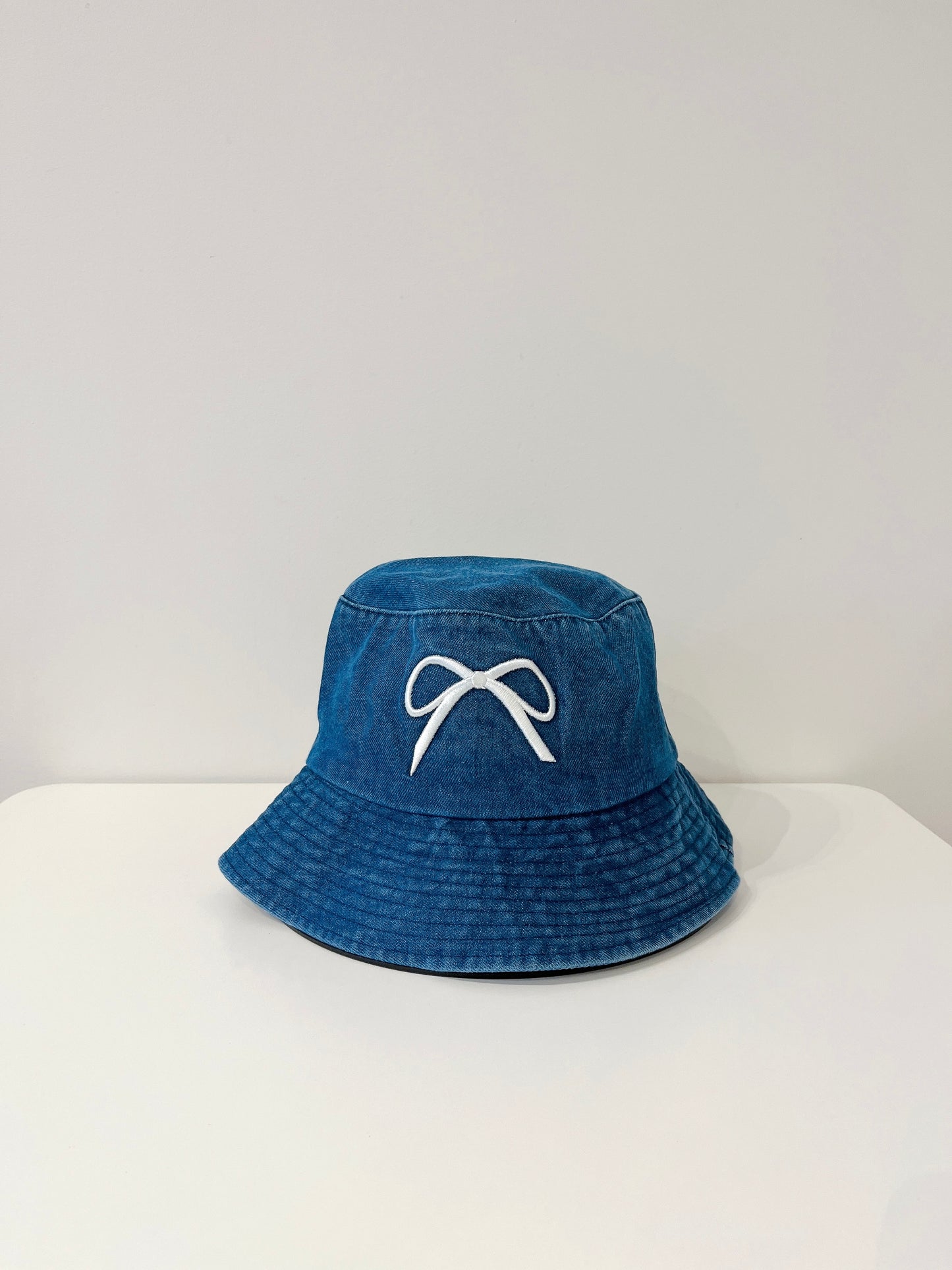 MAY Denim bow bucket