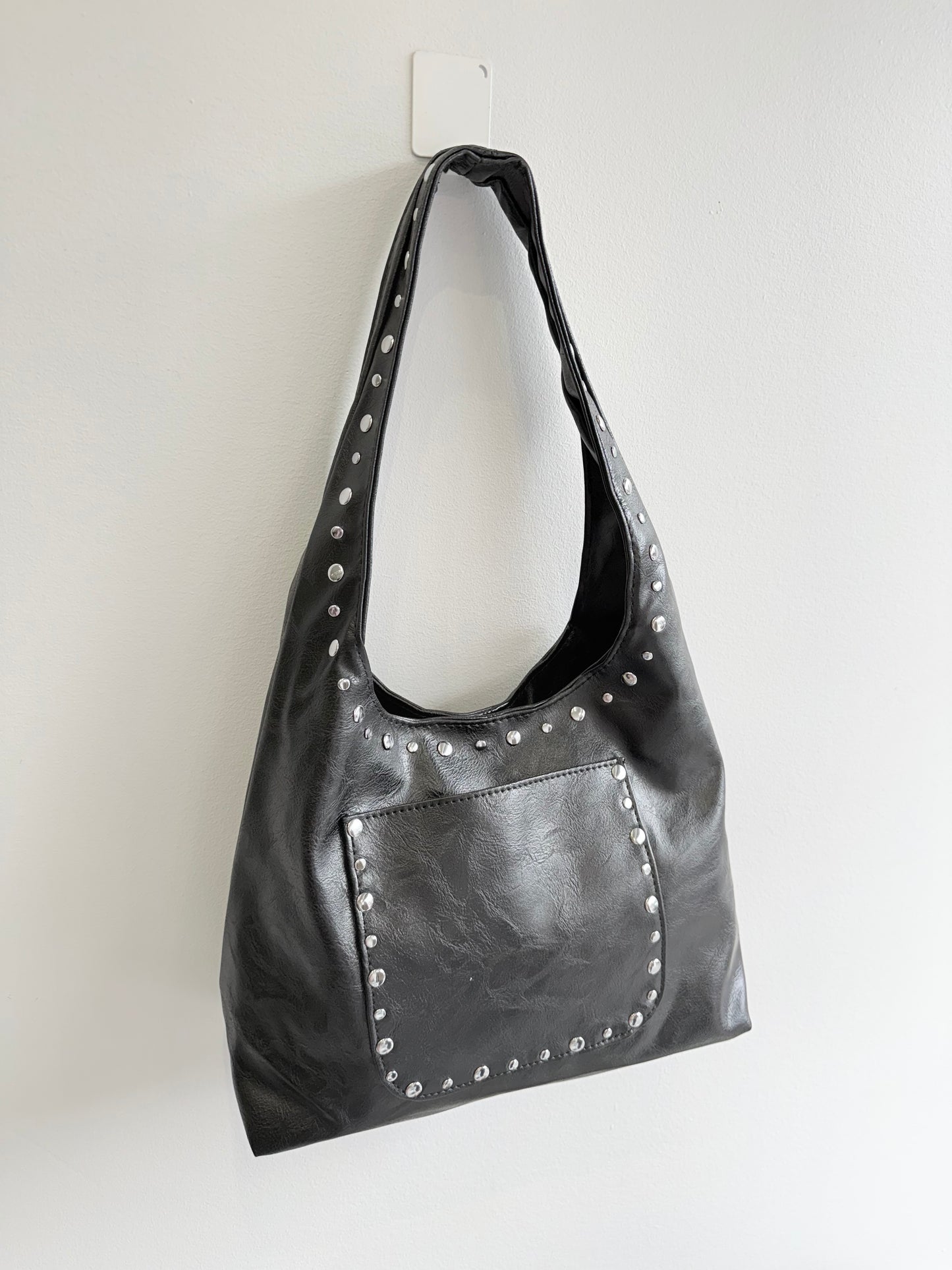 MISHA Studded hobo bag