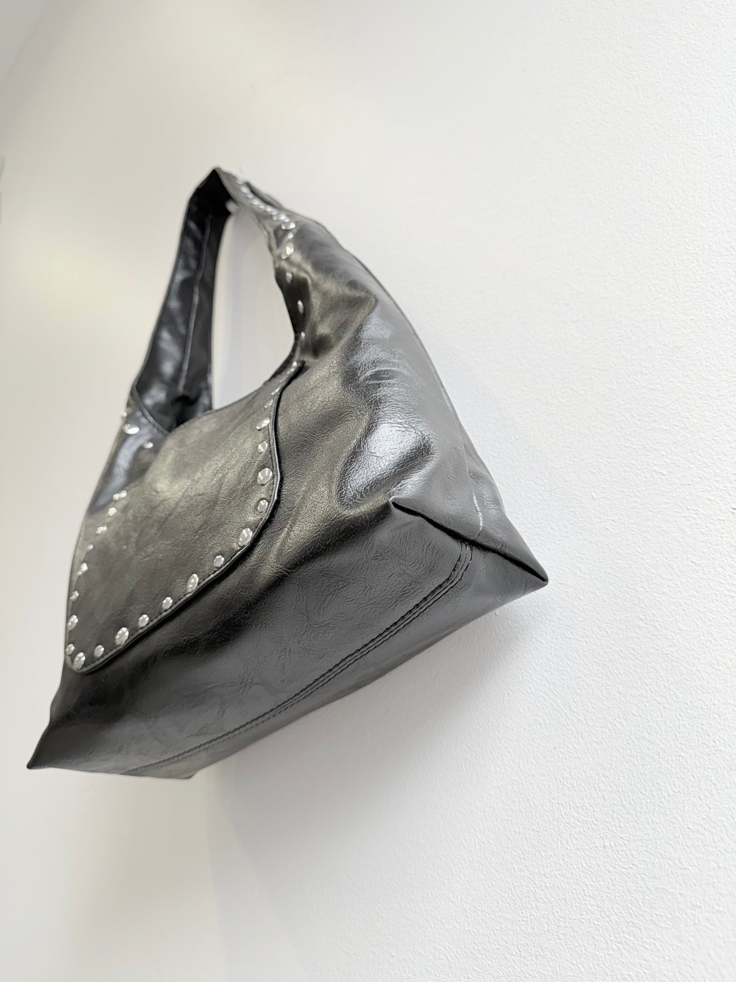 MISHA Studded hobo bag