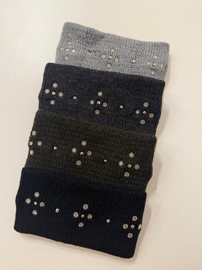 NAGO Studded knit headband