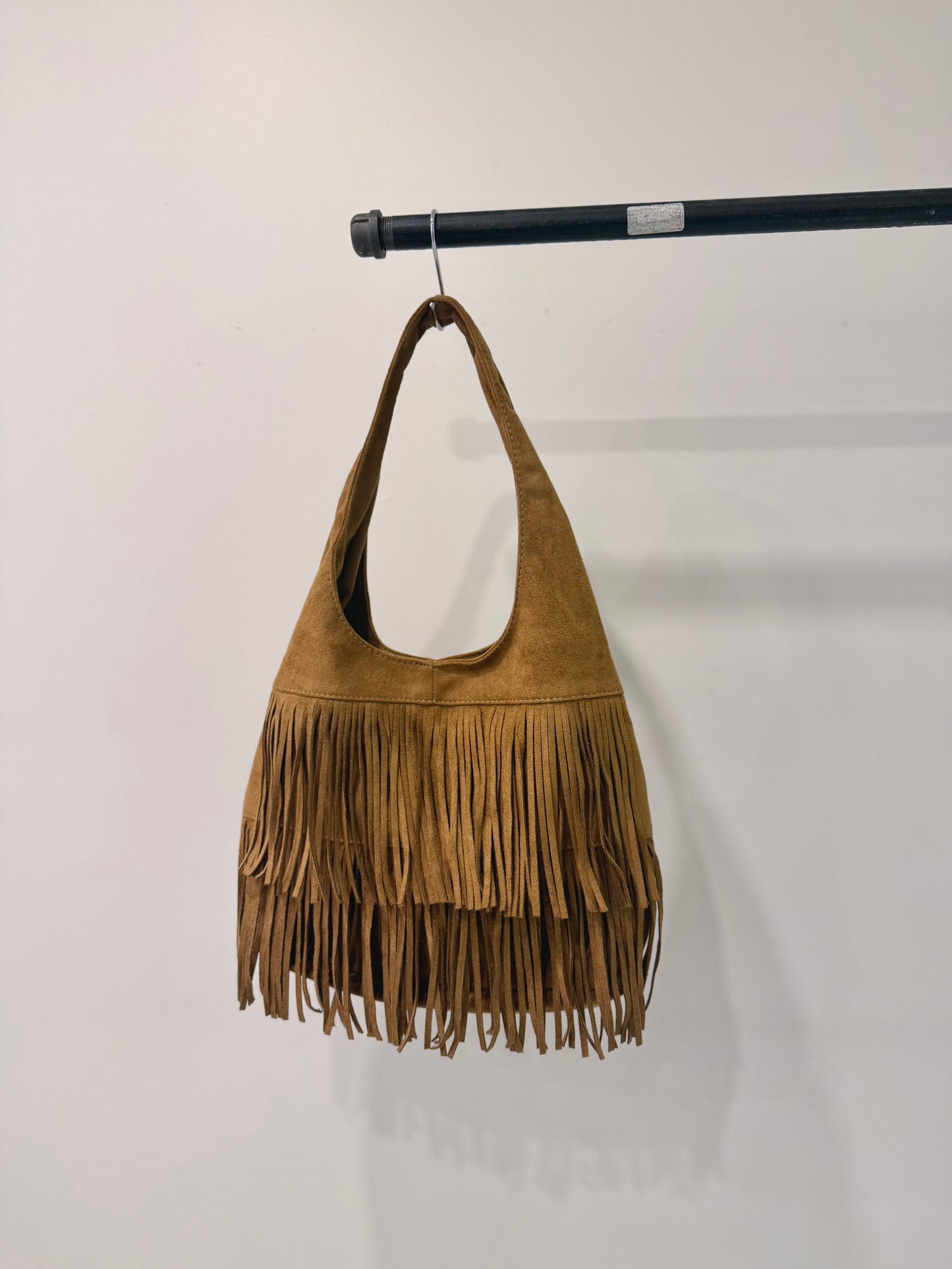 SYDNEY Suede fringe bag