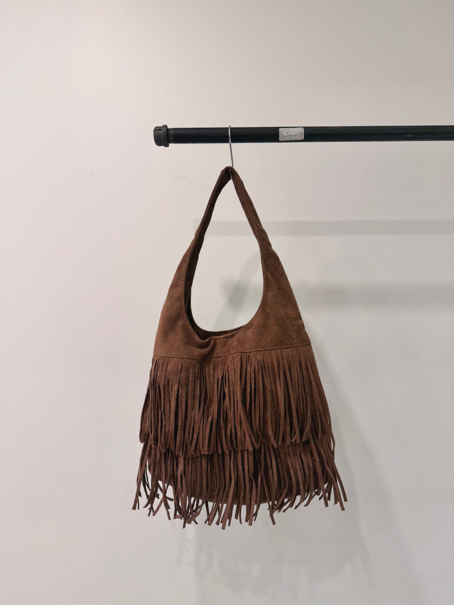 SYDNEY Suede fringe bag