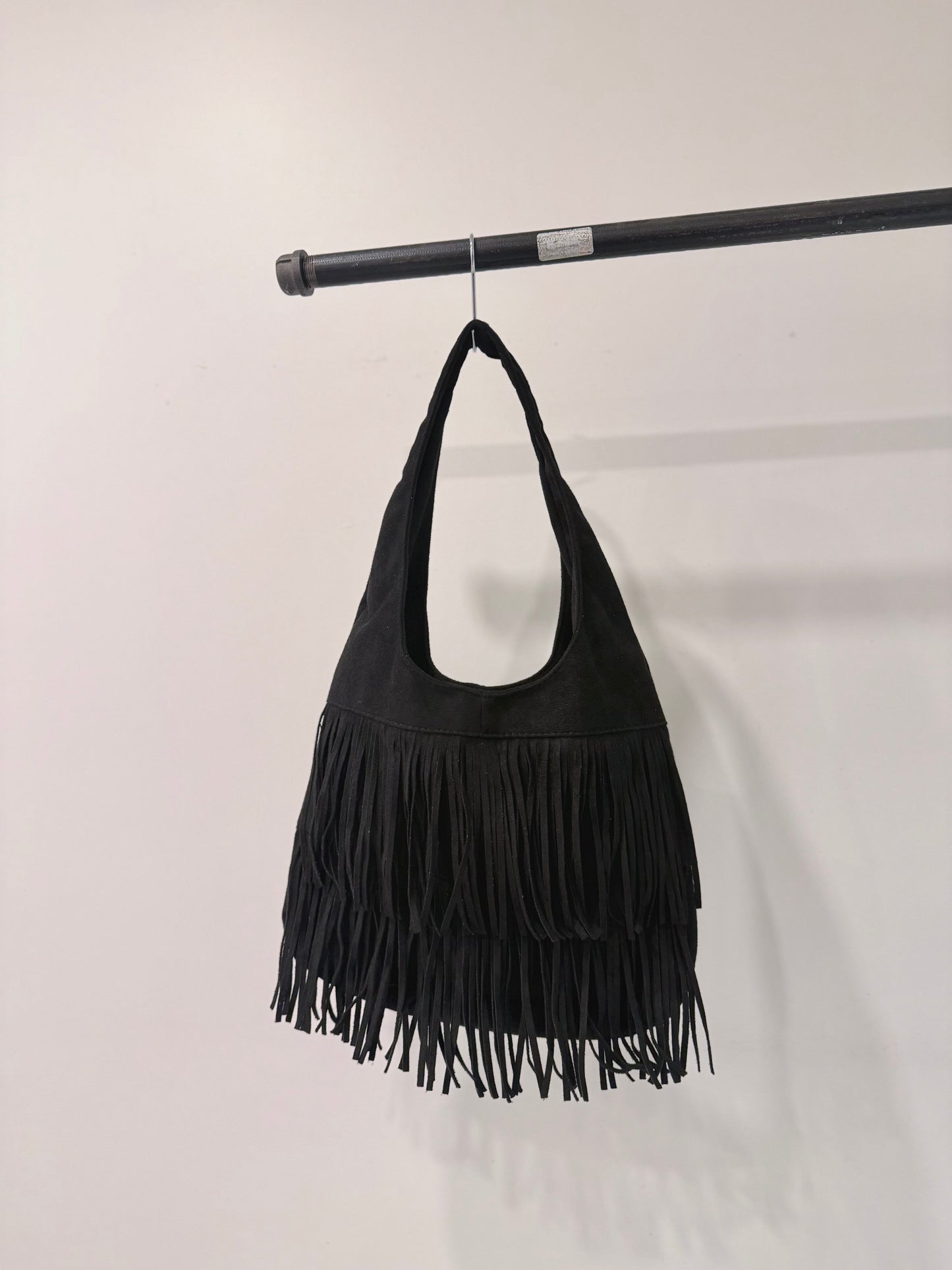SYDNEY Suede fringe bag